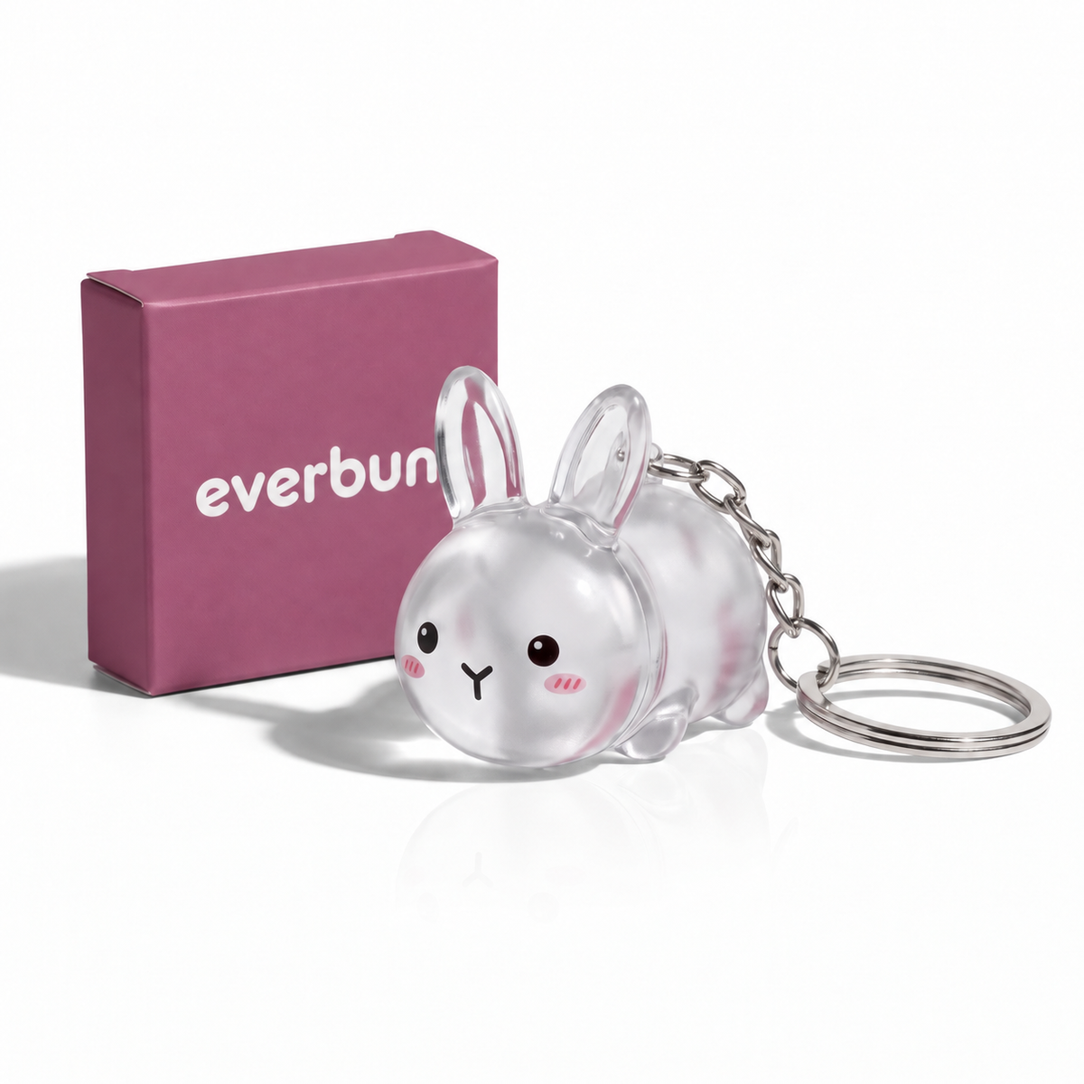 Keepsake Keychain That Holds Your Bunny's Fur